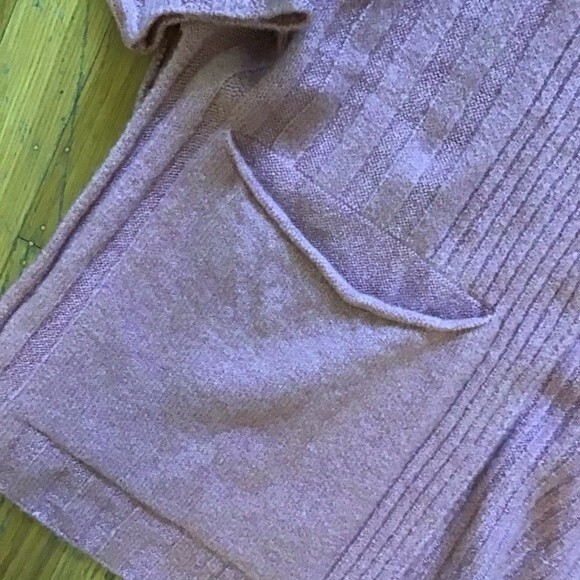 TopShop Dusty Rose knit open  cardigan S NWT - Picture 4 of 7